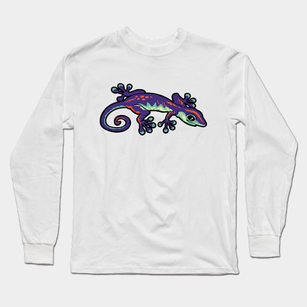 Lizard Long Sleeve T-Shirt by ThyShirtProject - Affiliate